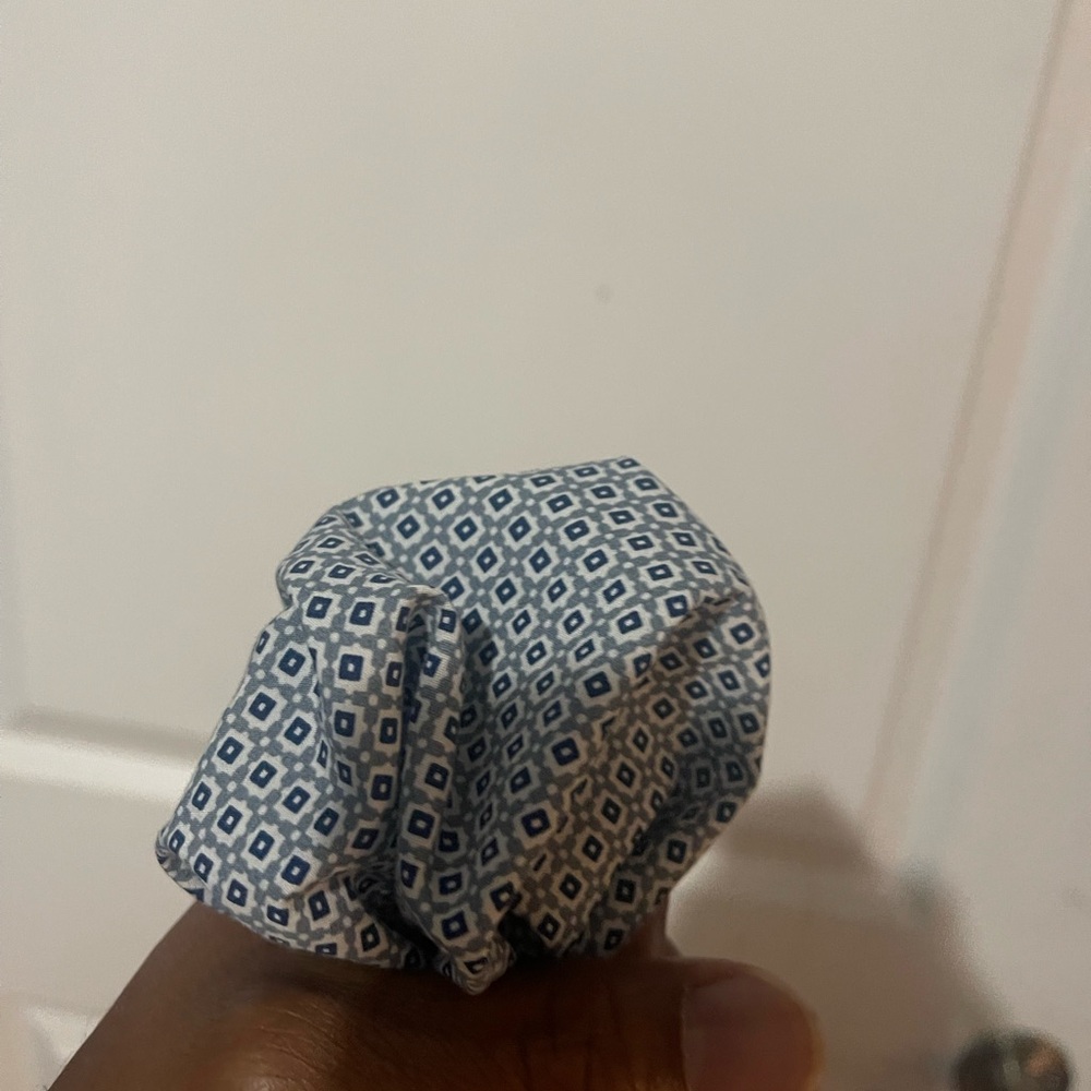 Stylish Custom Pocket Square Grayish Block Colors… - image 1